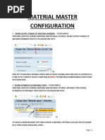 Create & Extend Materials in SAP MM | PDF