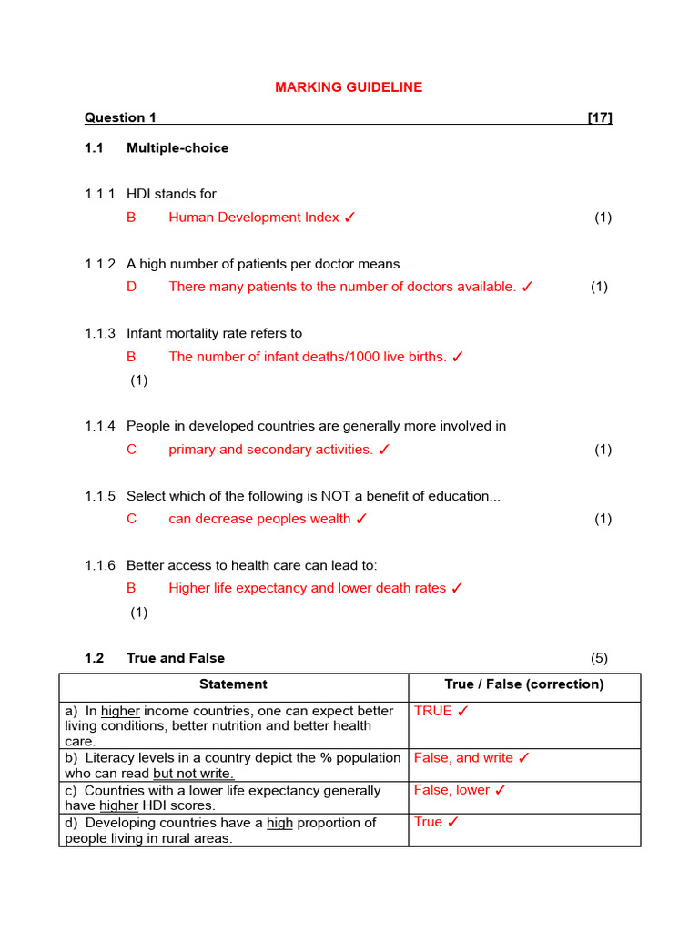 Development Indicators Assessment Guide | PDF | Gross Domestic Product ...