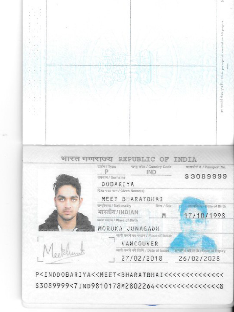 Current Passport | PDF