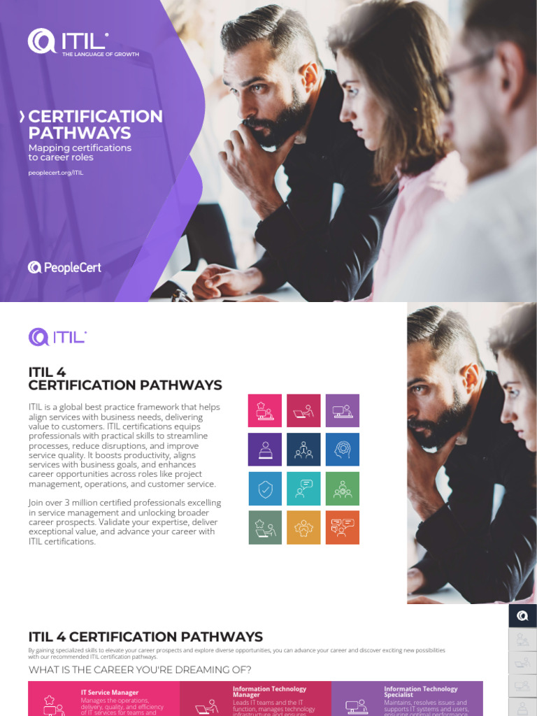 ITIL Certification Pathways Overview | PDF | It Service Management ...