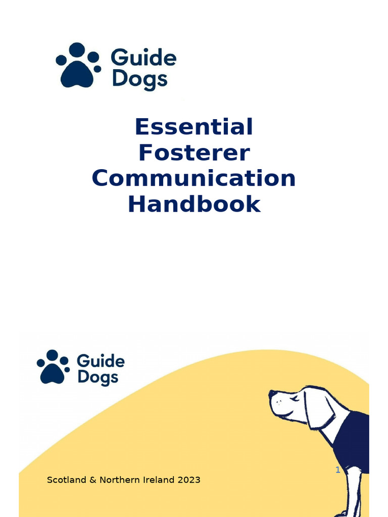 2 Essential Fosterer Communication Handbook Feb 2023 | PDF | Identity ...