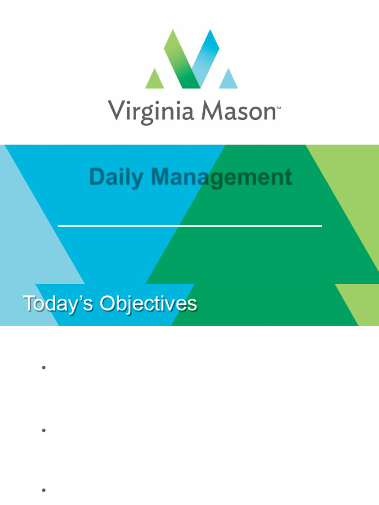 Daily Management Principles Overview | PDF | Electronic Health Record ...