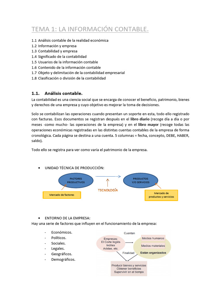 Información Contable y Toma de Decisiones | PDF | Contabilidad | Business