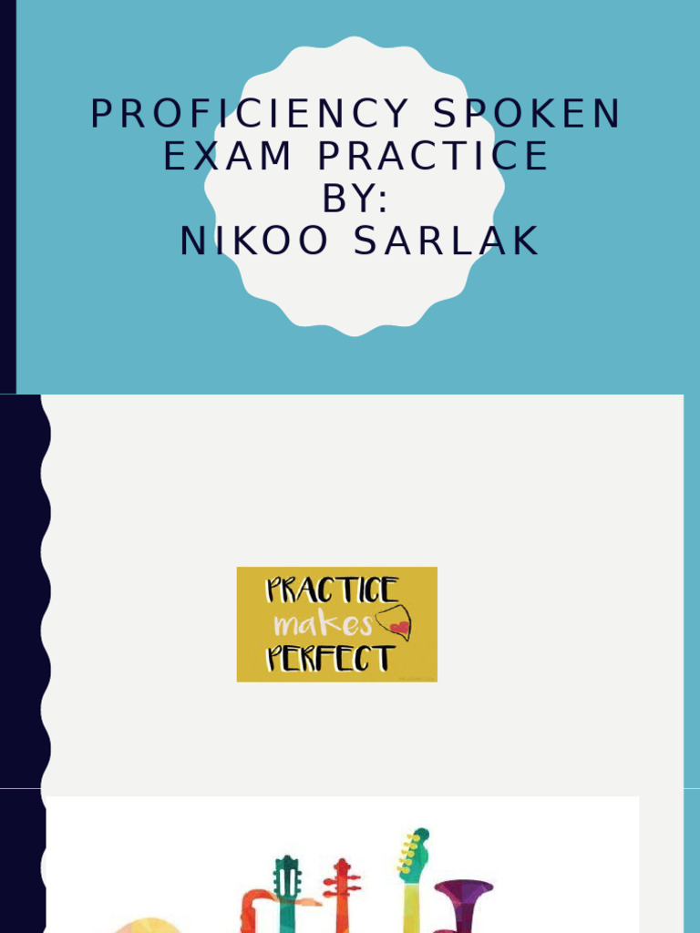 Proficiency Spoken Exam Practice Guide | PDF | Crimes | Crime & Violence