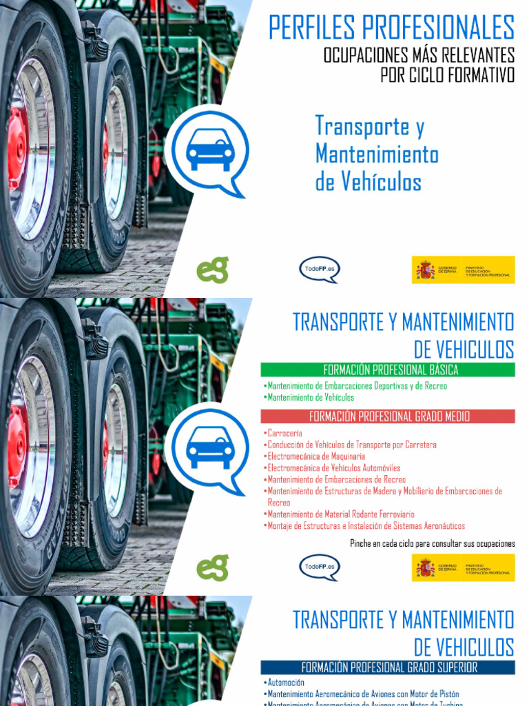 Perfiles Profesionales en Transporte | PDF