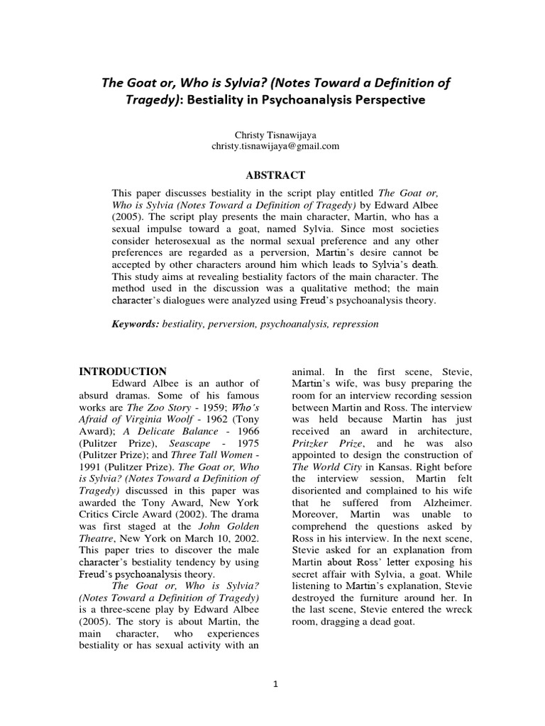bestiality-in-albee-s-the-goat-analysis-pdf-psychology