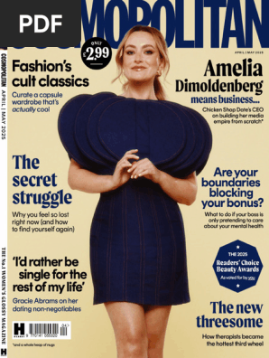女性情報誌 Cosmopolitan Spain July/August 2021 Cosmopolitan UK – June/July 2024 Cosmopolitan Magazine The