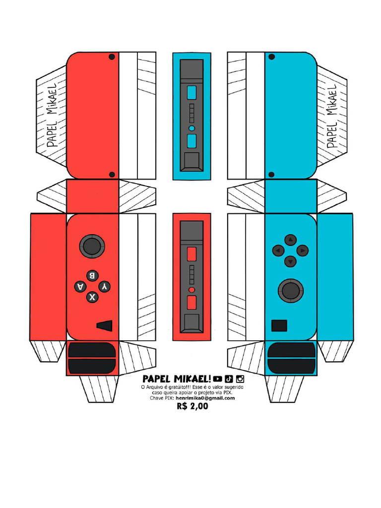 Nintendo Switch V2 - Papel Mikael | PDF