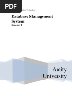 Download Database Management System for Online by Amity-elearning SN84709312 doc pdf