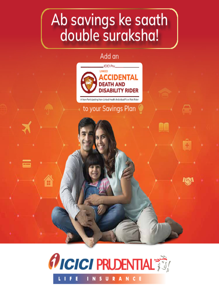 Death and Disability Rider Brochure | PDF | Insurance | Visual Impairment