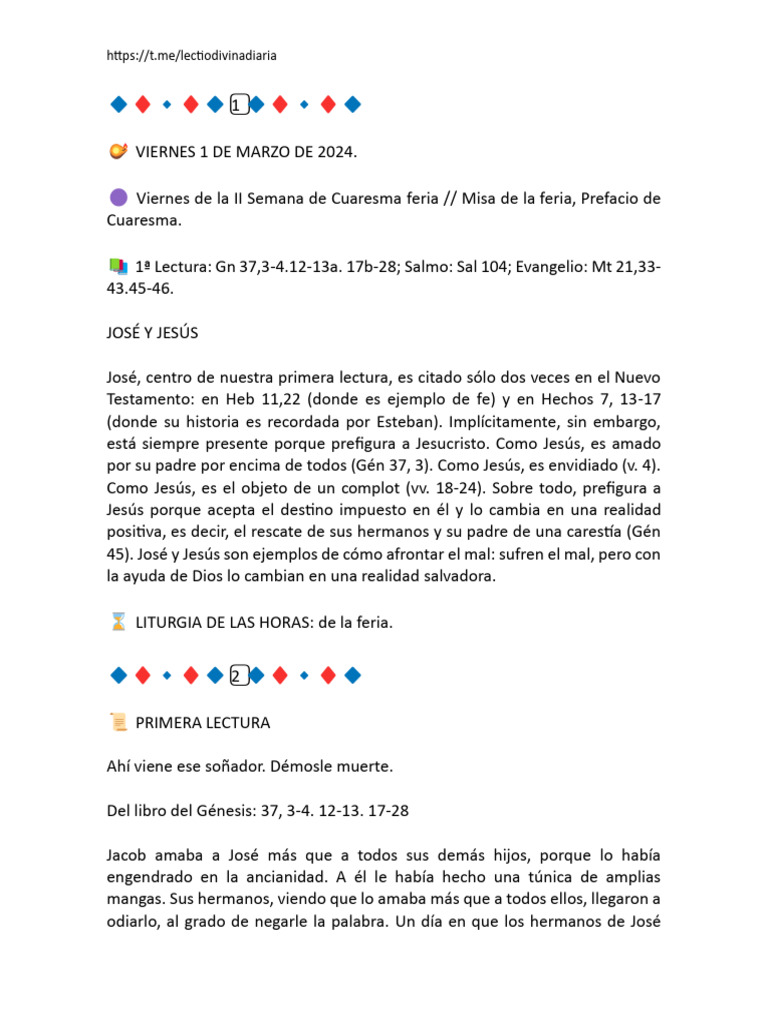 01 Mar 24 | PDF | Jesús | Pecado