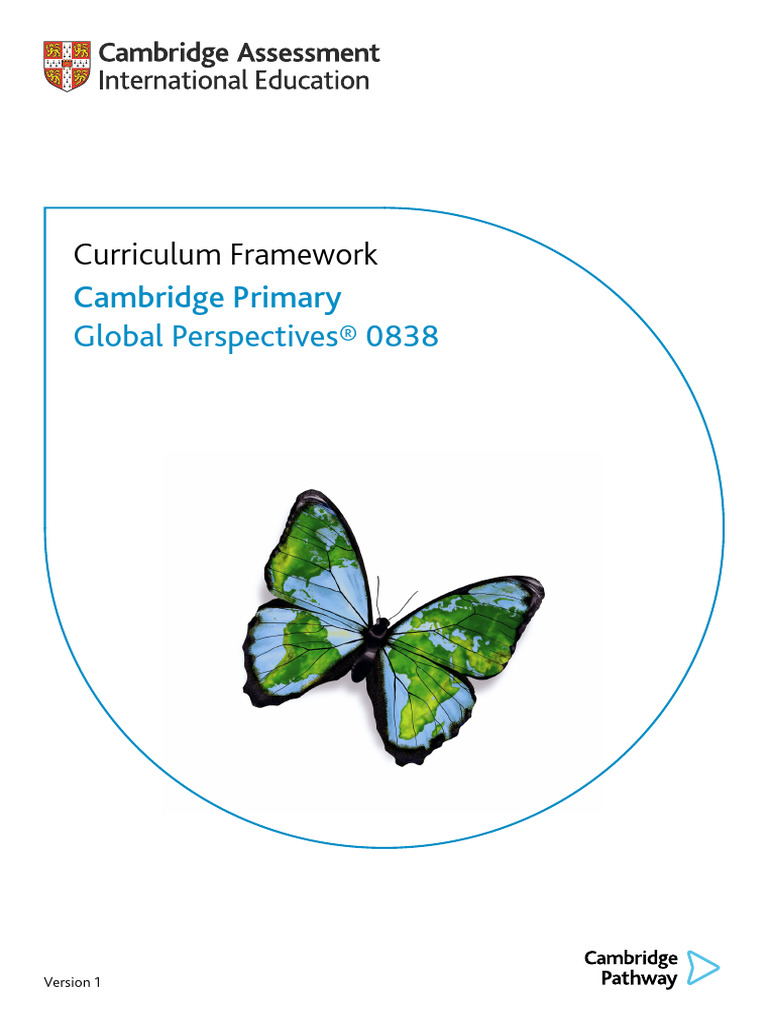 0838 Primary Global Perspectives Curriculum Framework 2018 - v2 ...