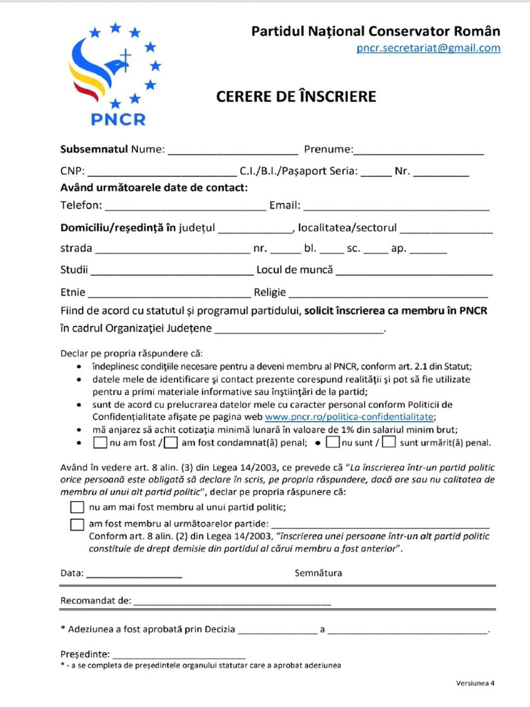 PNCR | PDF