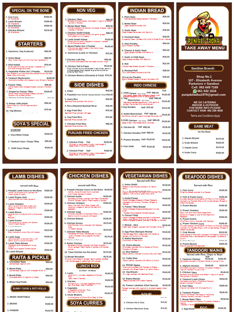 Delicious Chicken Dishes Menu | PDF | Curry | Indian Cuisine