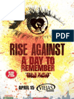 Rise Against April 15th