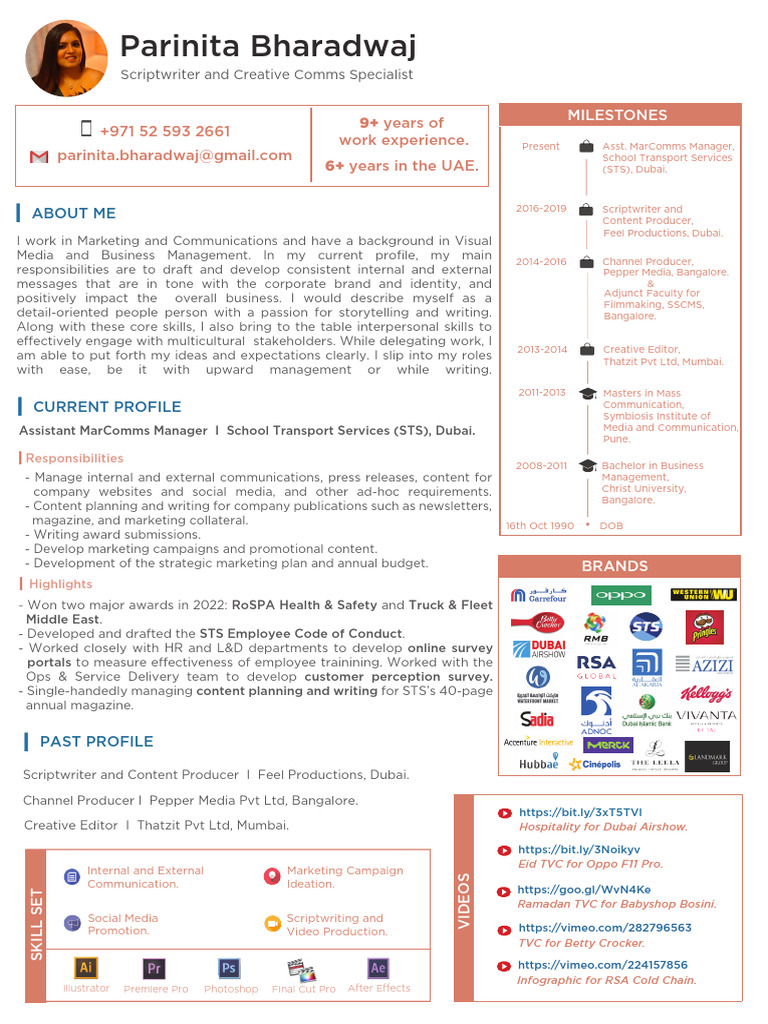 Madhuram Scriptwriter Profile | PDF | Marketing Communications | Human ...
