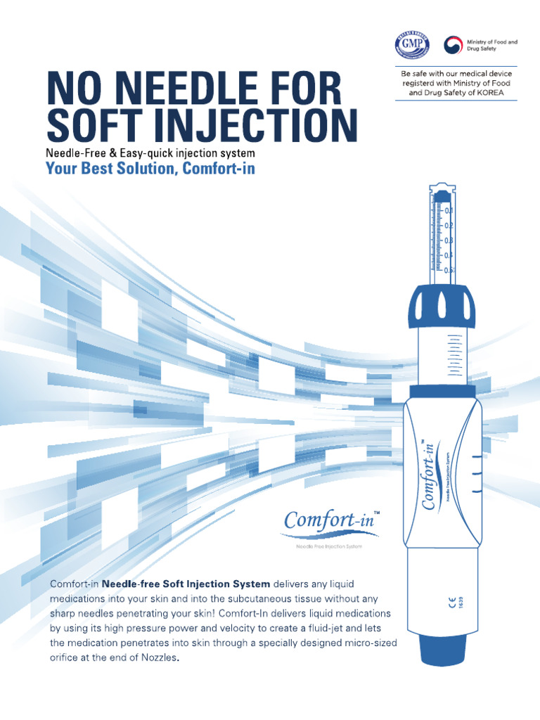 Comfort in Needle-Free Injection Systems | PDF