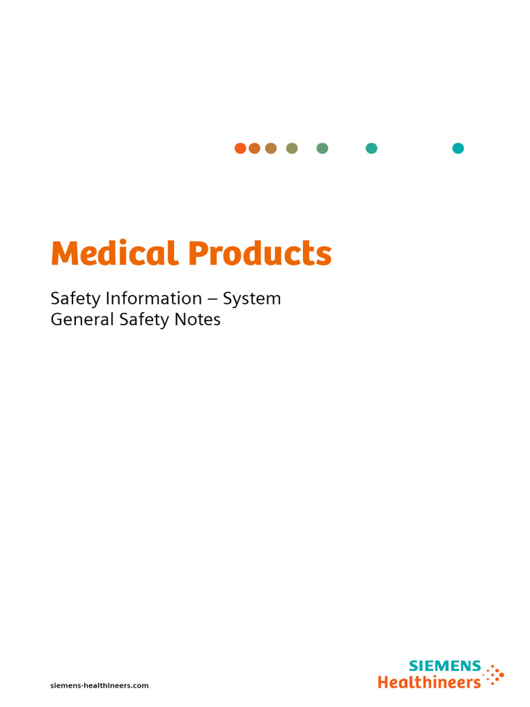 System, General Safety Notes CSTD M7-030.805.01 TD00-000.860.01 | PDF ...