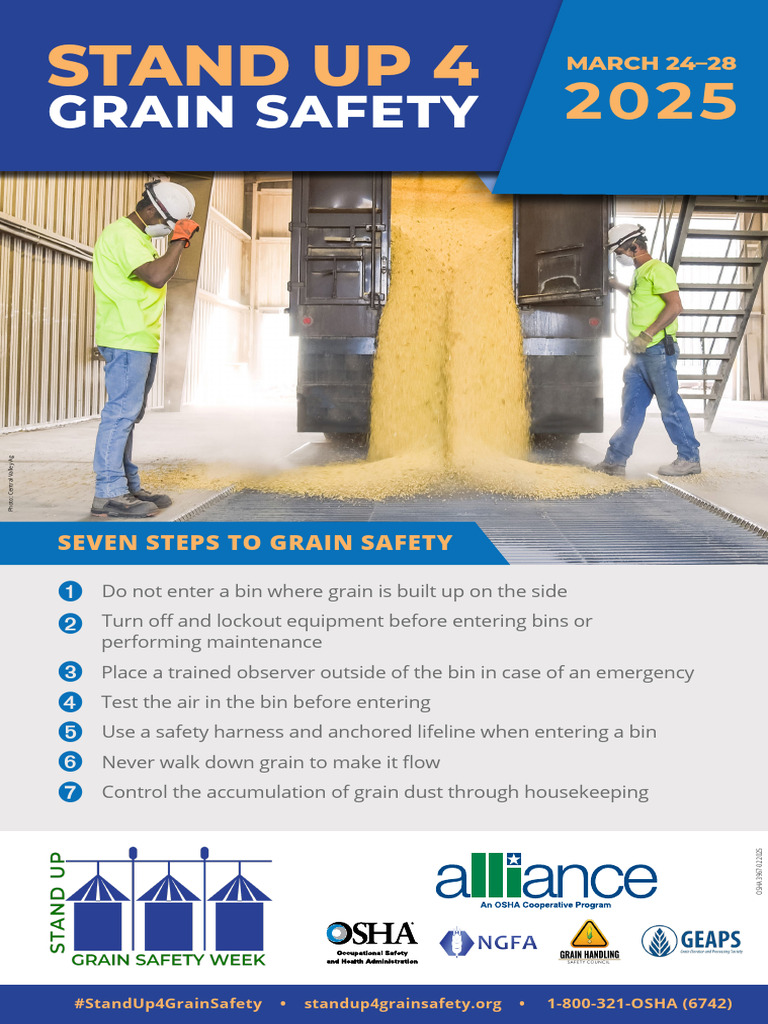 Grain Safety Guidelines for 2025 | PDF