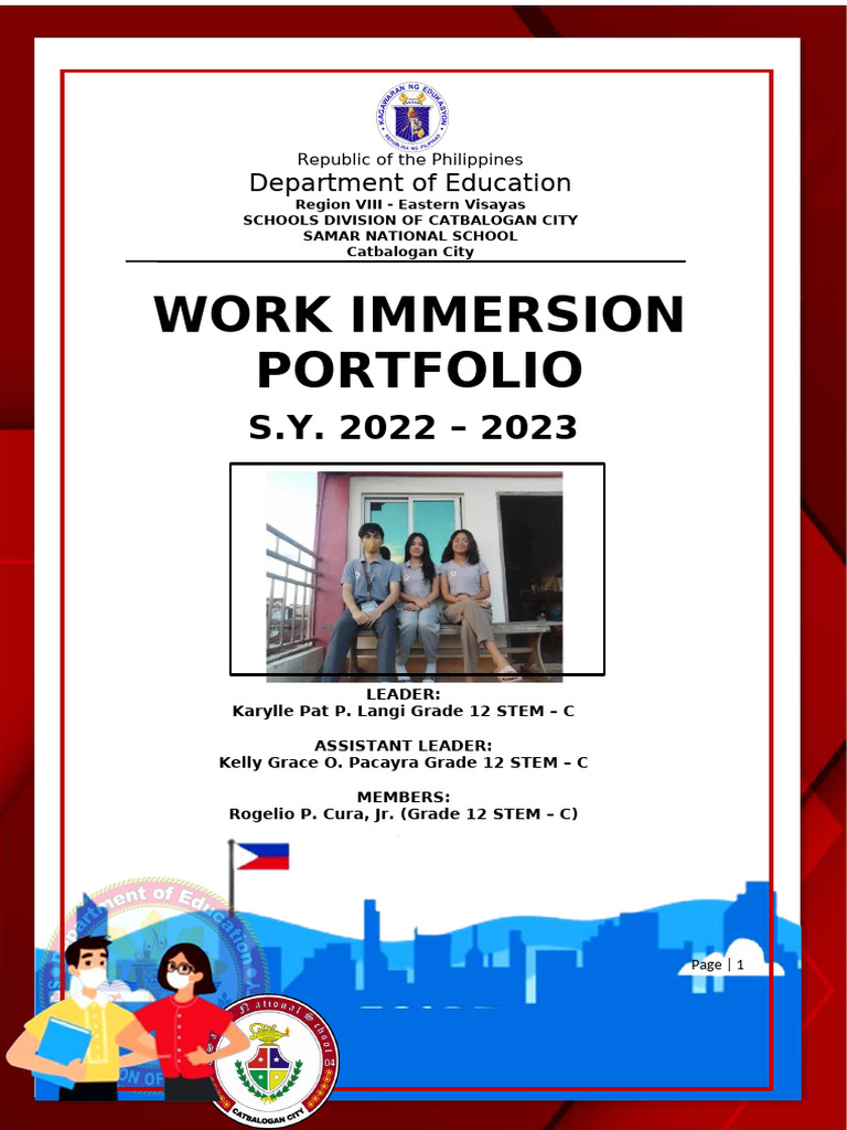 Karylle's Work Immersion Portfolio | PDF | Nursing | Résumé