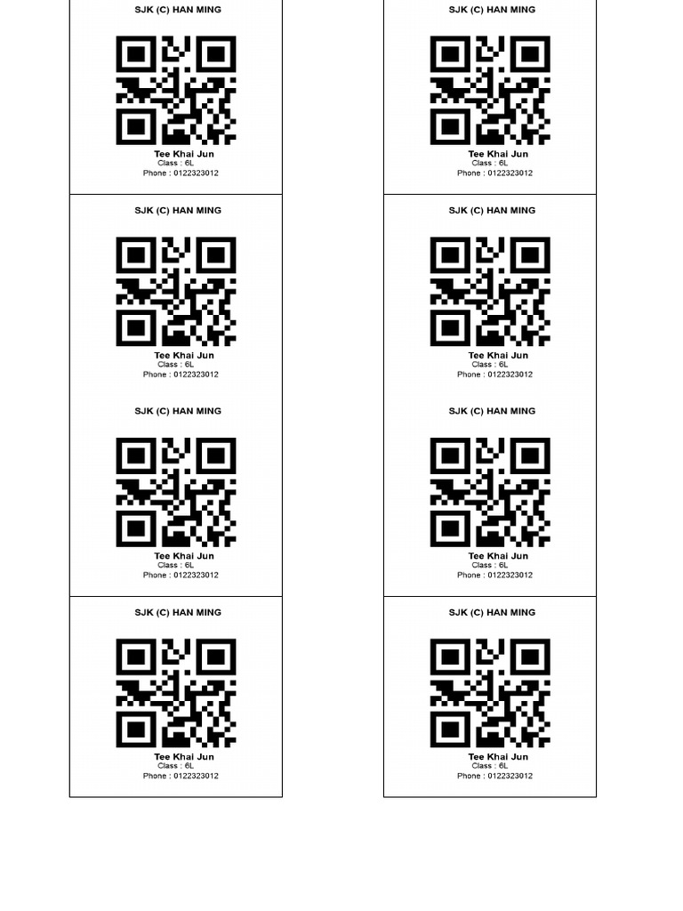 QR Code | PDF