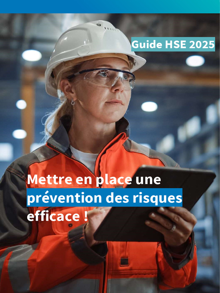 Guide HSE 2025 : Prévention des Risques | PDF | Direction | Sécurité