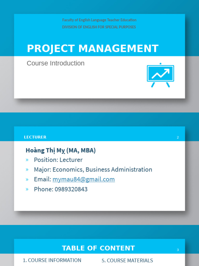 Project Management Course Overview | PDF | Project Management | Information