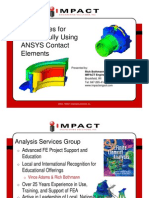 Contact Analysis Techniques