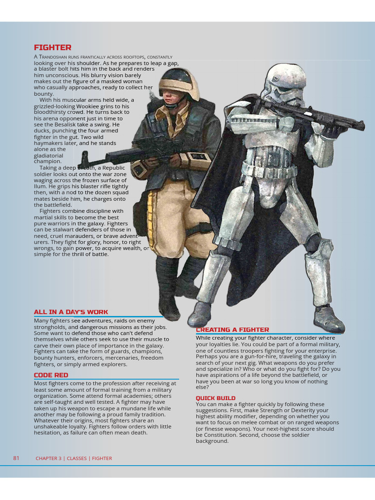 Fighter Class Overview and Guide | PDF | Fighter Aircraft | Role ...