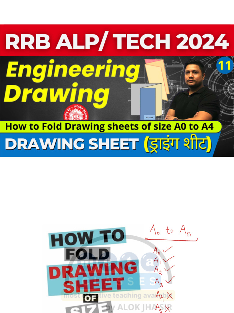 Folding Standards for Drawing Sheets | PDF | Office Equipment | Office Work