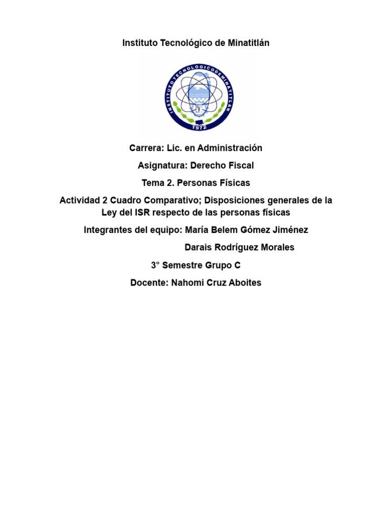 TEMA 2 ACTIVIDAD 2 | PDF | Impuesto sobre la renta | Impuestos