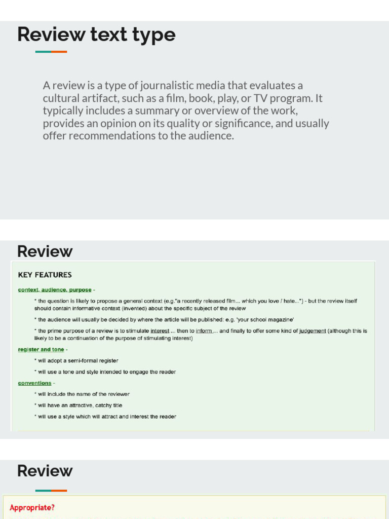 How to Write an Effective Review | PDF