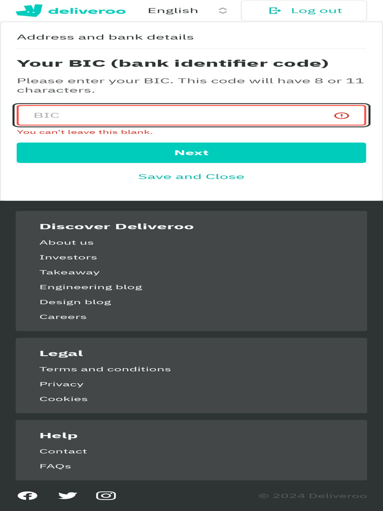 Deliveroo Rider Application | PDF