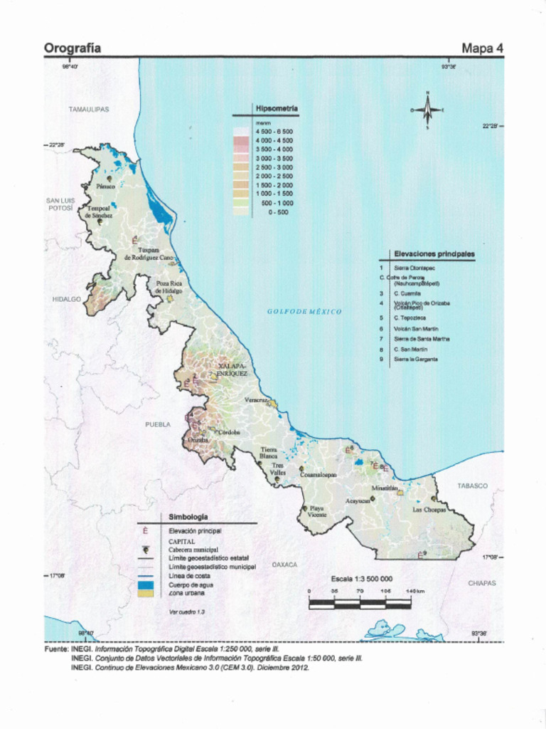 Reggiones, Cuencas y Subcuencas de Veracruz | PDF