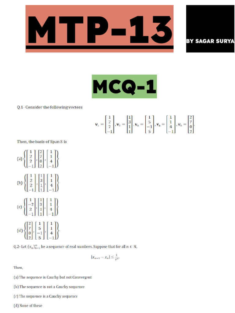 Mtp-13 by Sagar Surya | PDF