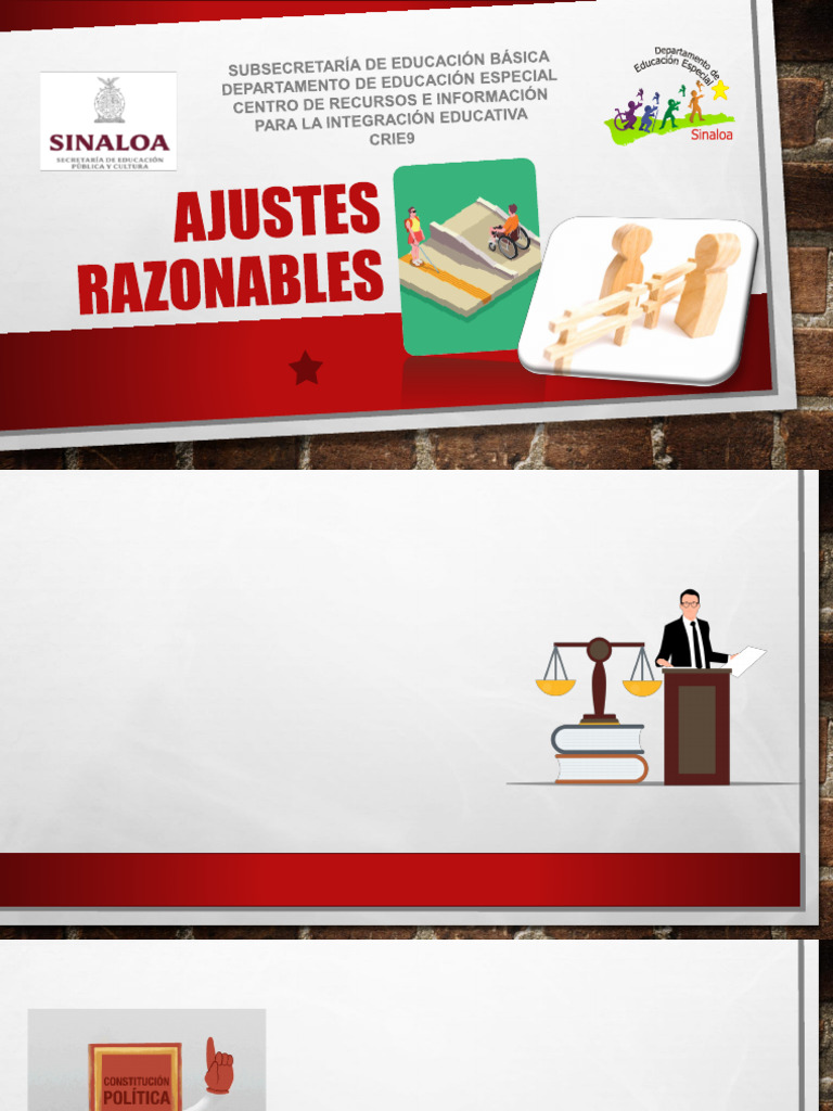 Ajustes Razonables en Educación Inclusiva | PDF | Plan de estudios ...