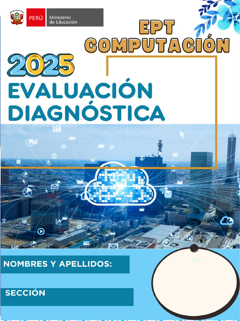 Evaluación Diagnóstica EPT 2025 | PDF | Hardware de la computadora ...