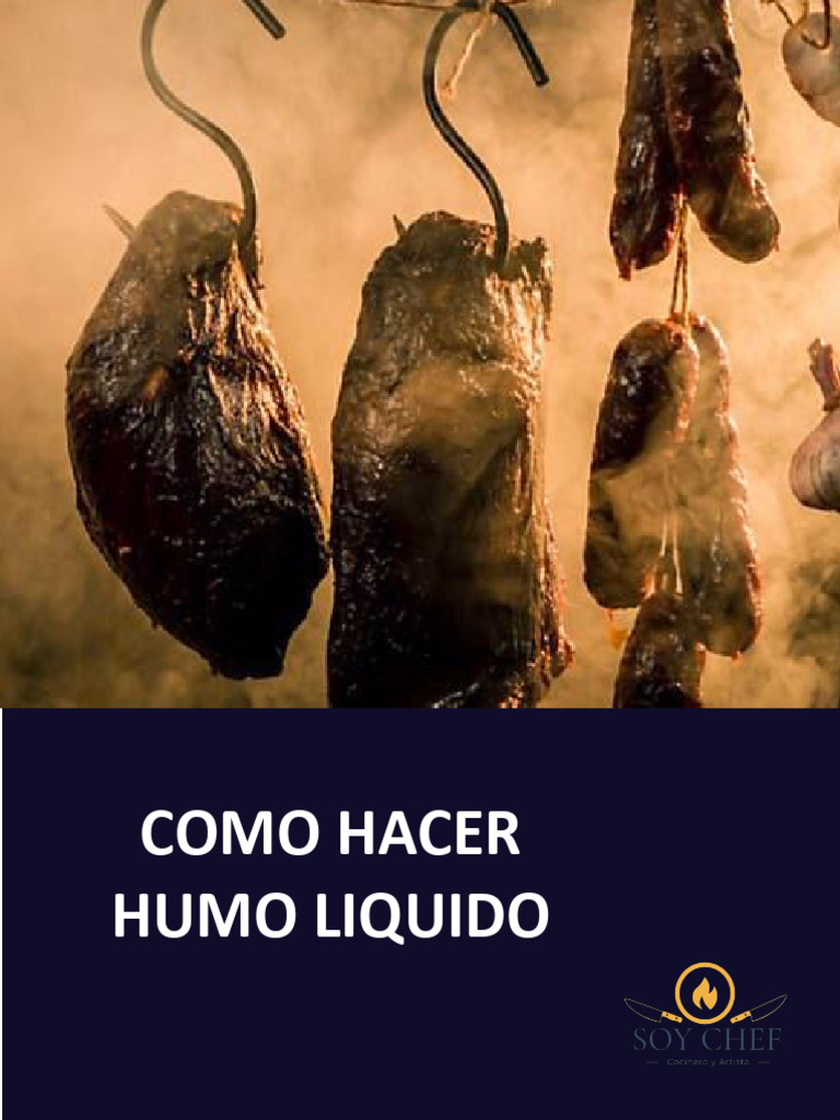 Cómo hacer humo líquido casero | PDF | Carcinógeno | Chimenea