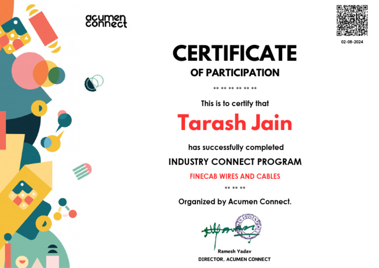 Certificate of Completion: Industry Connect | PDF