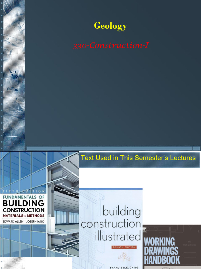Afghanistan's Geological Resources for Construction | PDF | Rock ...