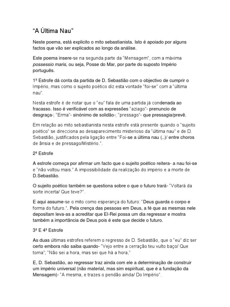 A Última Nau | Deus | Religião e Crença