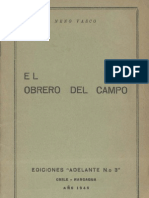 Neno Vasco El Obrero Del Campo 1945
