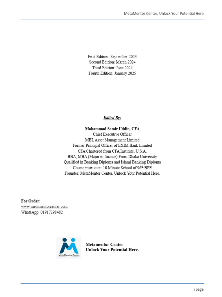 1st Chapter English - POE BPE 100 | PDF | Economics | Macroeconomics