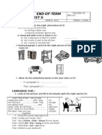 End-Of-Term Test Ii: Questions