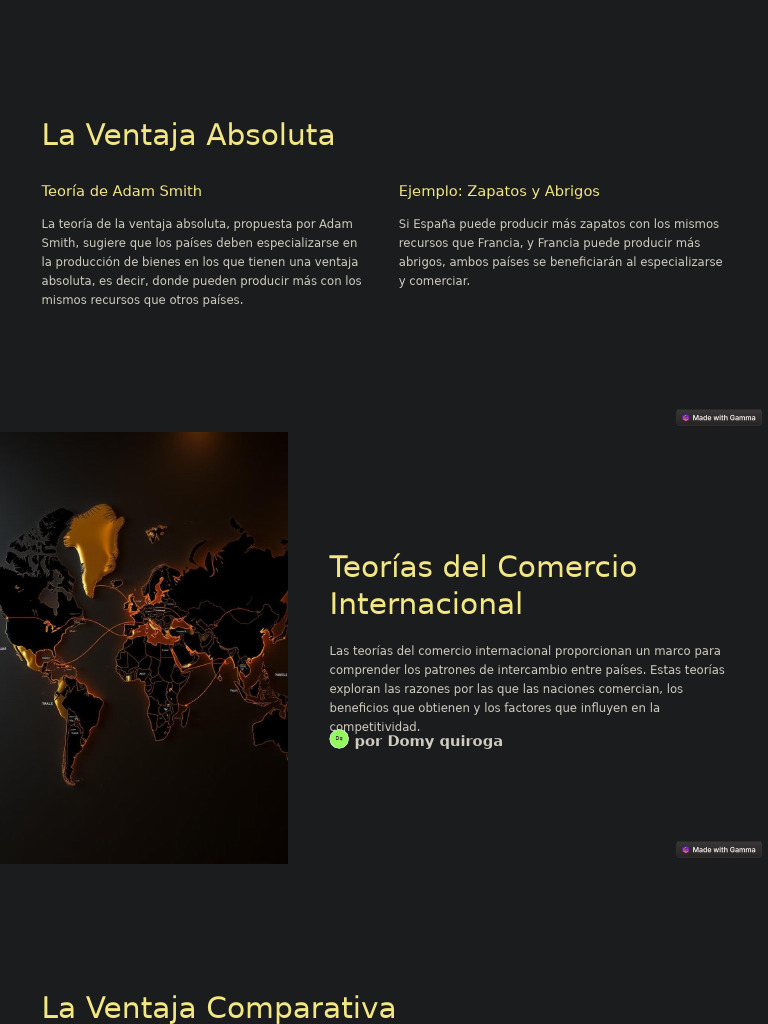 Teorias Del Comercio Internacional 2 | PDF | Cadena de valor | Economias