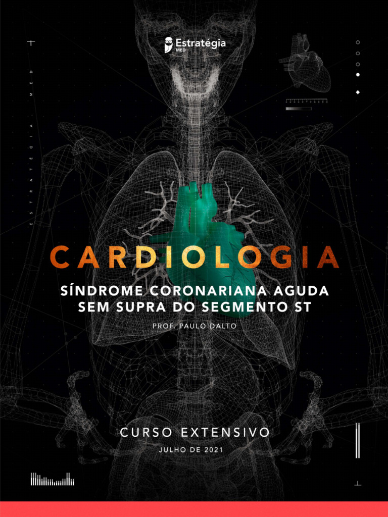 Síndrome Coronariana Aguda: SCASSST | PDF | Infarto do Miocárdio ...