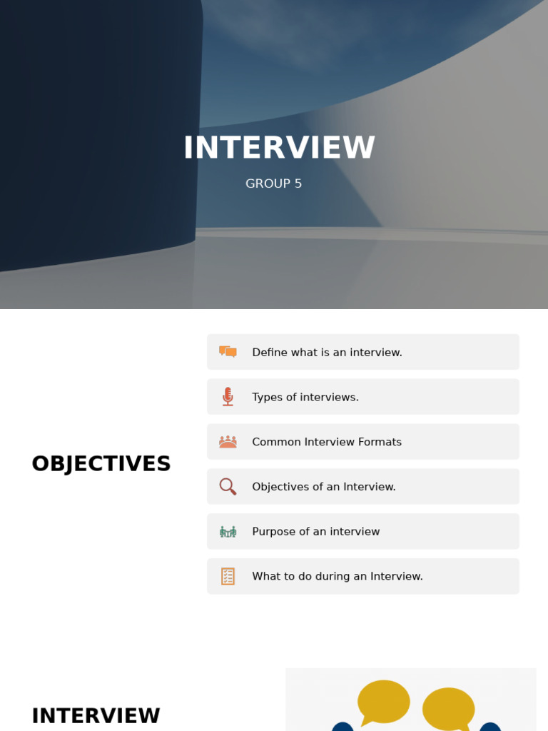 Group 5 Interview | PDF | Interview | Cognition