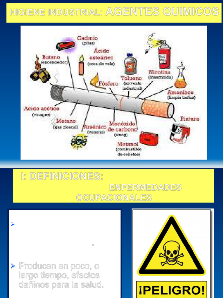 Agentes Químicos y Salud Ocupacional | PDF | Excreción | Toxicología