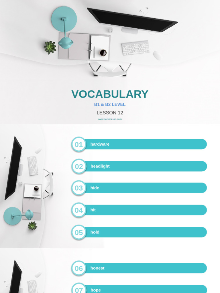 Vocabulary+Lesson+12 | PDF