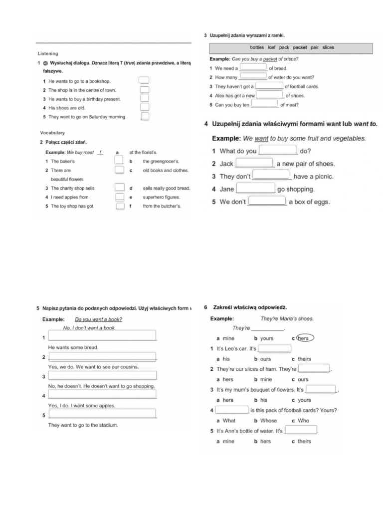 LINK 5 Unit 3 Test | PDF